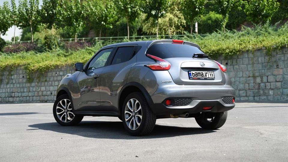 طراحی عقب نیسان جوک